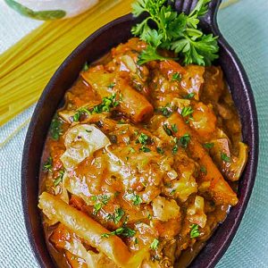 Chicken Cacciatore with Roasted Tomatoes