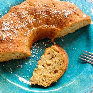 Gluten Free Butternut Squash-Apple Cake