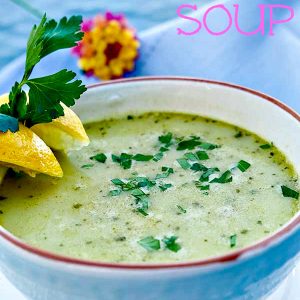 Immune Boosting Chickpea and Parsley Soup