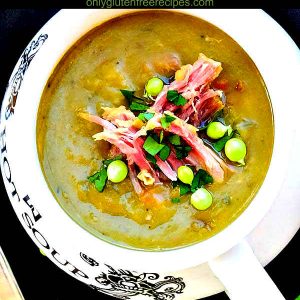 Split Pea Soup with Ham Bone