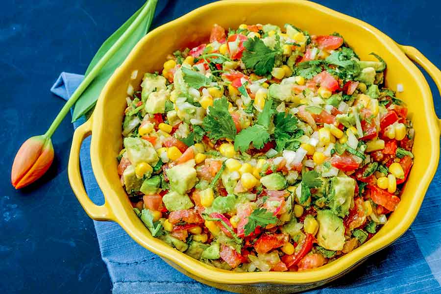 avocado and corn salsa