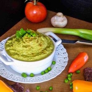 Low Fat Green Pea Hummus – Easy Recipe