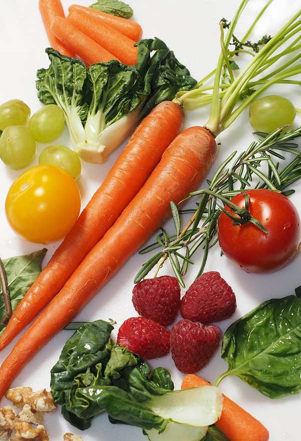 fruits and vegetables