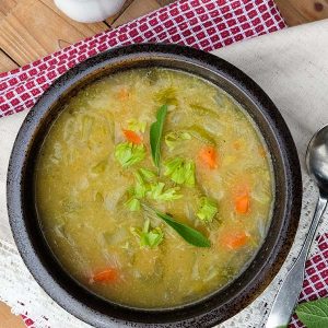 Immune Boosting Turmeric Celery Soup