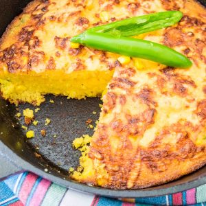 Gluten Free Cheesy Mexican Cornbread