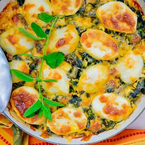 Moroccan-Style Baked Lamb Casserole