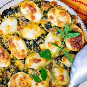 Moroccan-Style Baked Lamb Casserole