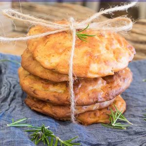 Gluten Free Buttermilk Cheese and Onion Scones