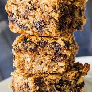 Gluten Free Oatmeal Coconut Squares
