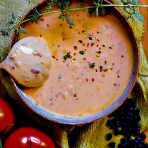 Creamy Creole Black Bean Soup