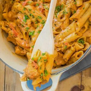 Gluten-Free One Pot Chicken Paprikash Pasta