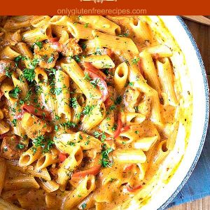 Gluten-Free One Pot Chicken Paprikash Pasta