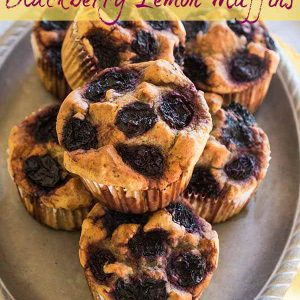 Gluten-Free Keto Blackberry Lemon Muffins – Revised Recipe