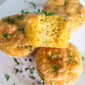 Keto Cheesy Bacon Jalapeno Muffins