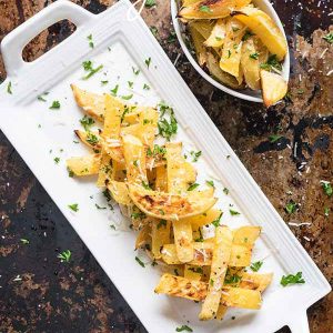 Simple Baked Rutabaga Fries