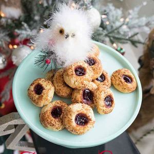 Gluten-Free Thumbprint Cookies