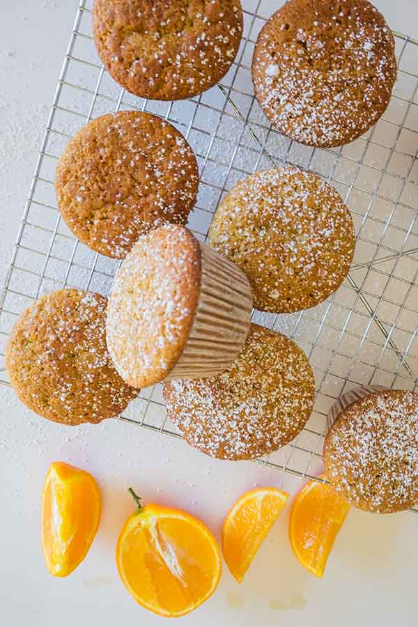 yogurt orange muffin, gluten free