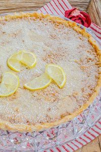 lemon tart a dessert for entertaining