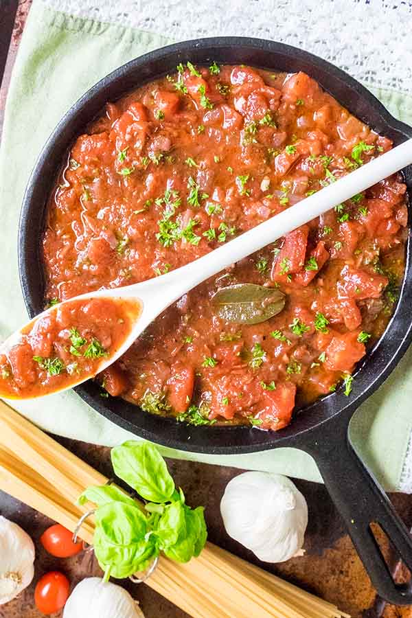 Fresh Tomato Marinara Sauce - Only Gluten Free Recipes