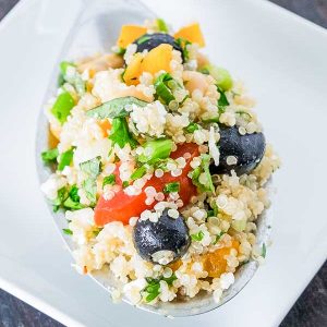 Easy Greek Quinoa Salad