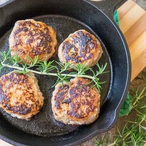 Gluten-Free Maple Breakfast Sausage