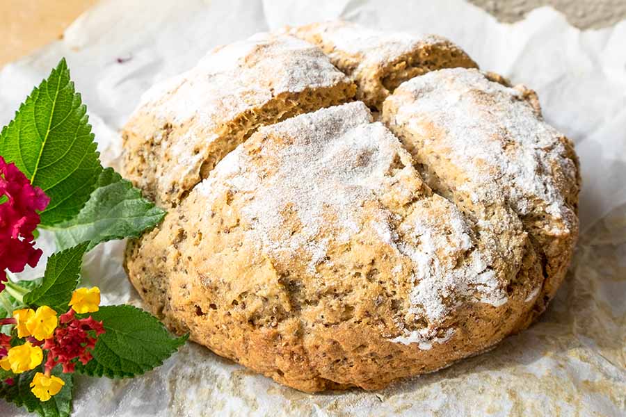 soda bread, chia