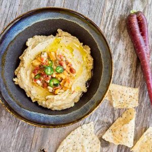 Golden Lentil Hummus Recipe