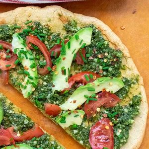 Outrageously Easy Quinoa Pizza Crust