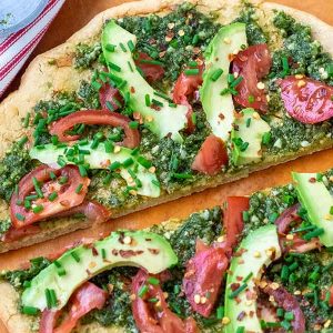 Outrageously Easy Quinoa Pizza Crust