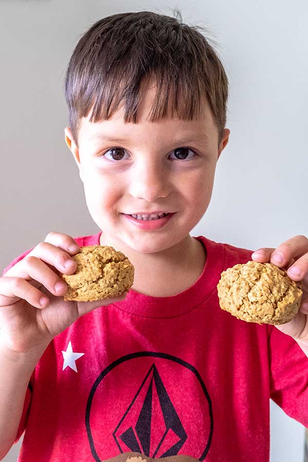 Gluten-Free Oatmeal Coconut Butter Cookies