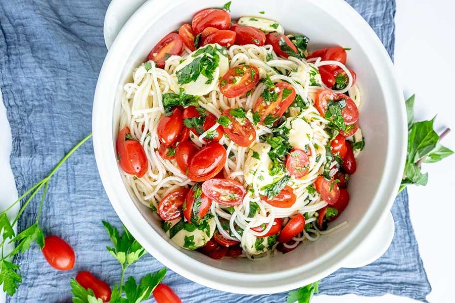 pasta salad, gluten free, Italian