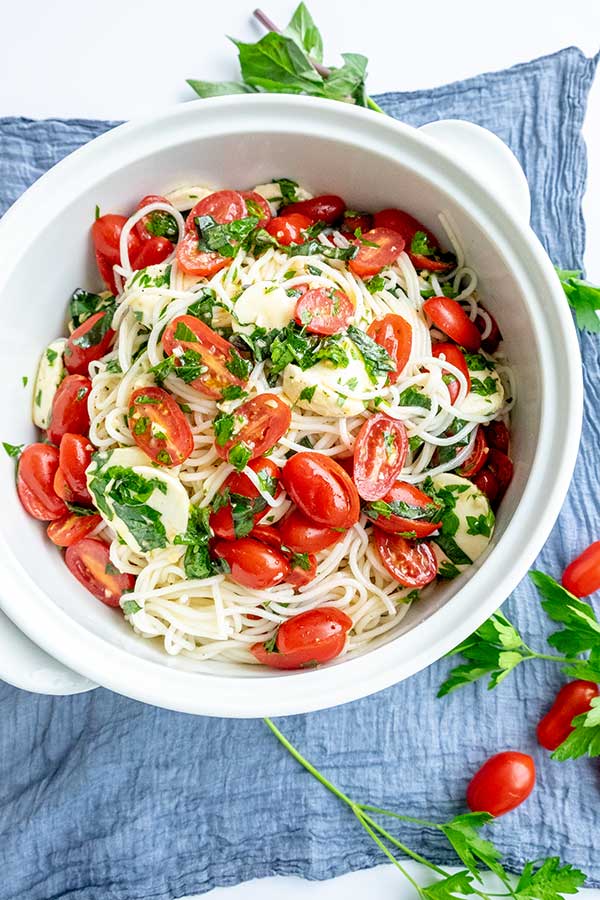 pasta salad, gluten free, Italian