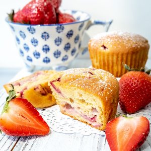 Gluten-Free Strawberry Muffins