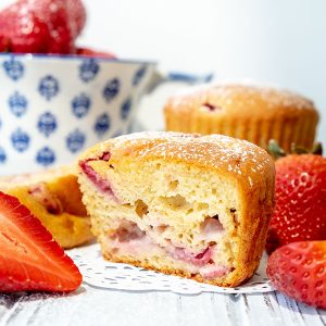 Gluten-Free Strawberry Muffins