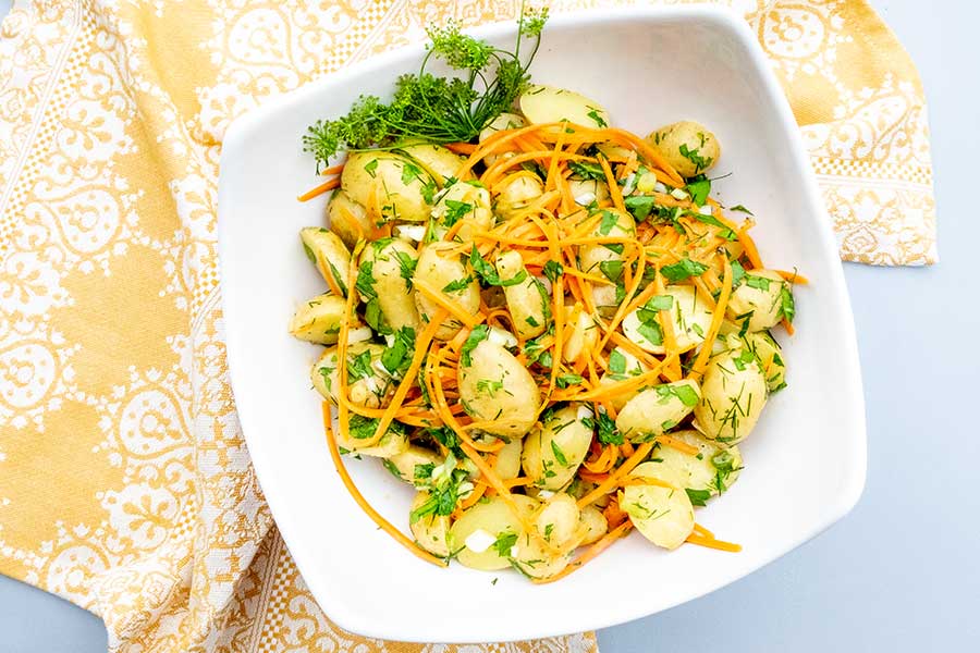 vegan summer potato salad