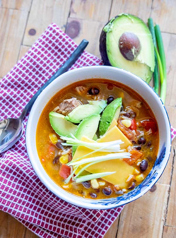 fajita soup