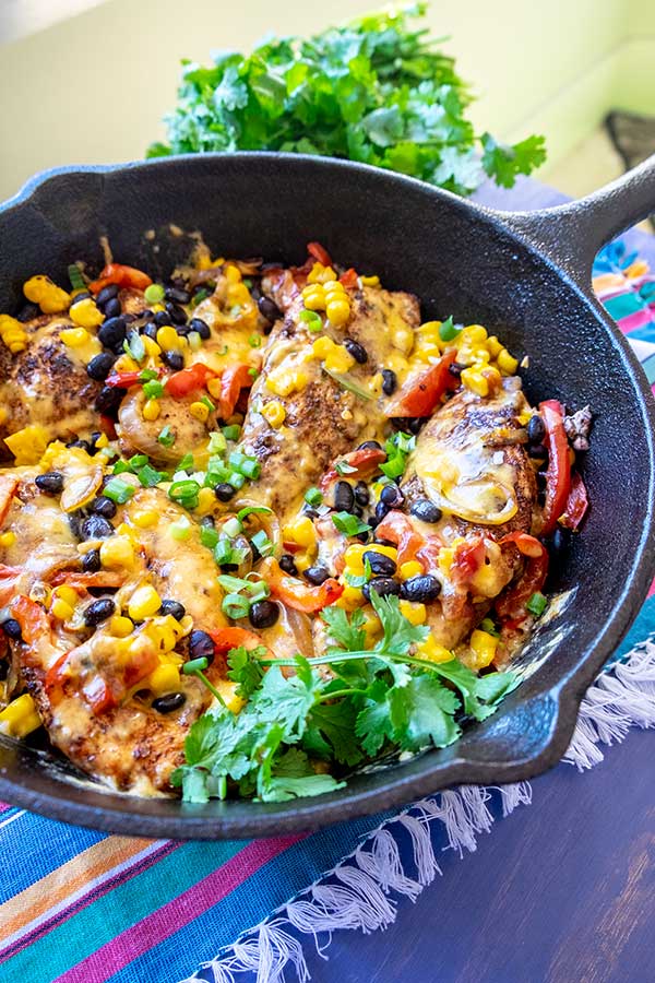 Santa Fe Skillet Chicken