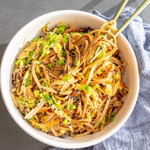 Shanghai Buckwheat Noodles (Gluten-Free, Vegan)