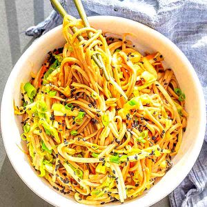 Shanghai Buckwheat Noodles (Gluten-Free, Vegan)