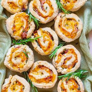 Gluten-Free Ham & Cheese Rolls