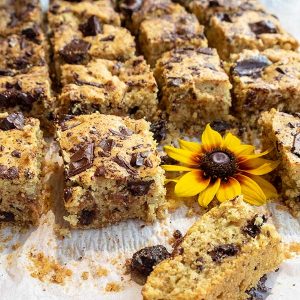 Gluten-Free Almond Swirl Coffee Cake With Chocolate