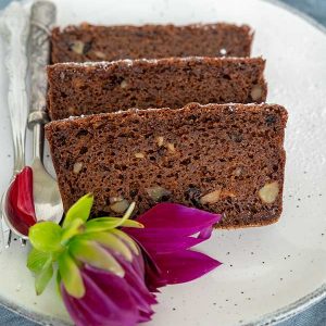 Grain-Free Gingerbread Walnut Loaf (Dairy-Free, Paleo)