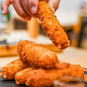 Gluten-Free Italian Mozzarella Cheese Sticks