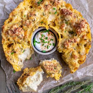 Garlic Cheese Monkey Bread – Gluten Free