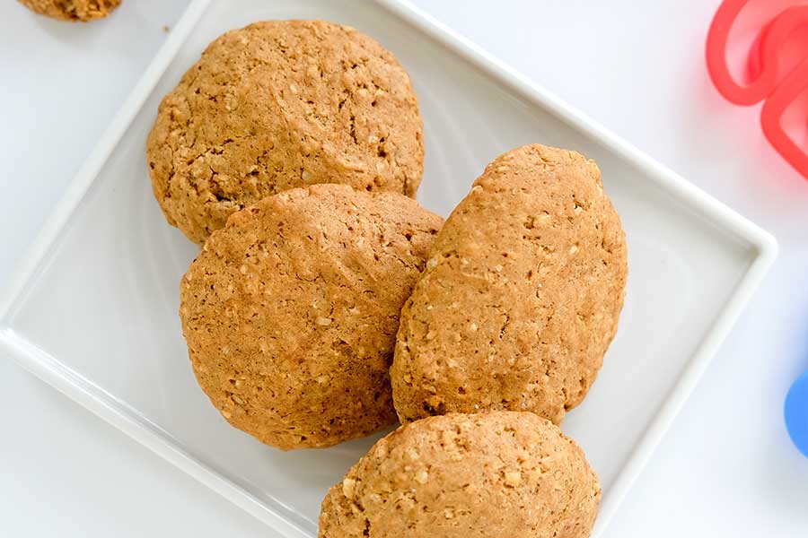 oatmeal cookies on a plate