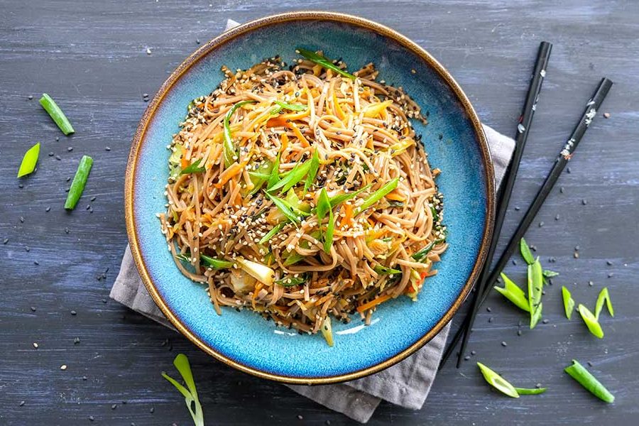 hibachi noodles, gluten free