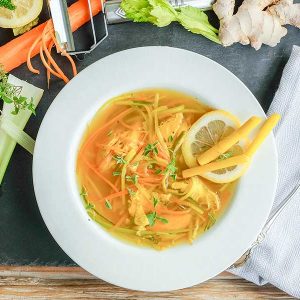 30-Minute Immune Boosting Chicken Soup