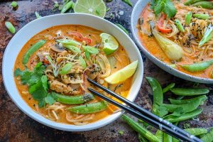 thai chicken ramen, gluten free