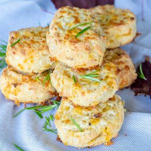  Cheese Rosemary Buttermilk Biscuits – Gluten Free