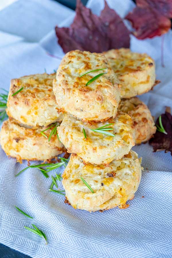 stacked buttermilk biscuits, gluten free